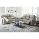 Signature Design by Ashley Lavenhorne 6330789C Reclining Sofa with Drop Down Table IMAGE 10