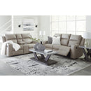 Signature Design by Ashley Lavenhorne 6330789C Reclining Sofa with Drop Down Table IMAGE 11