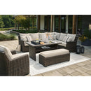 Signature Design by Ashley Outdoor Seating Sets P465-822 IMAGE 9