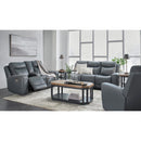 Signature Design by Ashley Mindanao U5950418C Power Reclining Loveseat with Console and Adjustable Headrest IMAGE 17