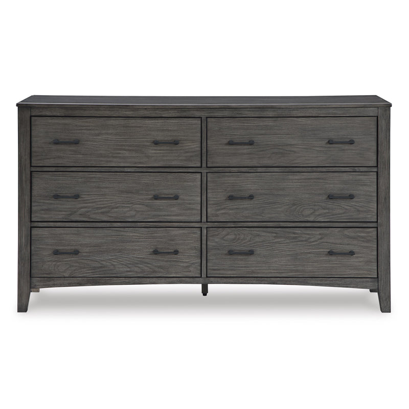 Signature Design by Ashley Montillan 6-Drawer Dresser B651-31 IMAGE 3