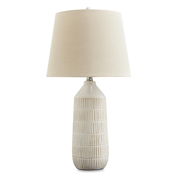 Signature Design by Ashley Afener L177984 Ceramic Table Lamp