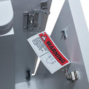 Cabinet Bed Beds Queen Barn Queen Cabinet Bed - White and Black IMAGE 11