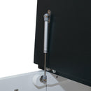 Cabinet Bed Beds Queen Barn Queen Cabinet Bed - White and Black IMAGE 9