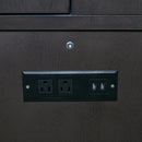 Cabinet Bed Beds Queen Aztec Queen Cabinet Bed - Grey IMAGE 12