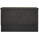 Cabinet Bed Beds Queen Aztec Queen Cabinet Bed - Grey IMAGE 1