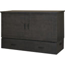 Cabinet Bed Beds Queen Aztec Queen Cabinet Bed - Grey IMAGE 2