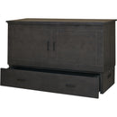 Cabinet Bed Beds Queen Aztec Queen Cabinet Bed - Grey IMAGE 3