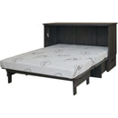 Cabinet Bed Beds Queen Aztec Queen Cabinet Bed - Grey IMAGE 7