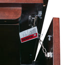 Cabinet Bed Beds Queen Aztec Queen Cabinet Bed - Espresso IMAGE 11