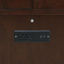 Cabinet Bed Beds Queen Aztec Queen Cabinet Bed - Espresso IMAGE 12