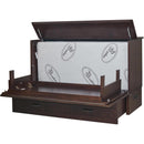 Cabinet Bed Beds Queen Aztec Queen Cabinet Bed - Espresso IMAGE 4