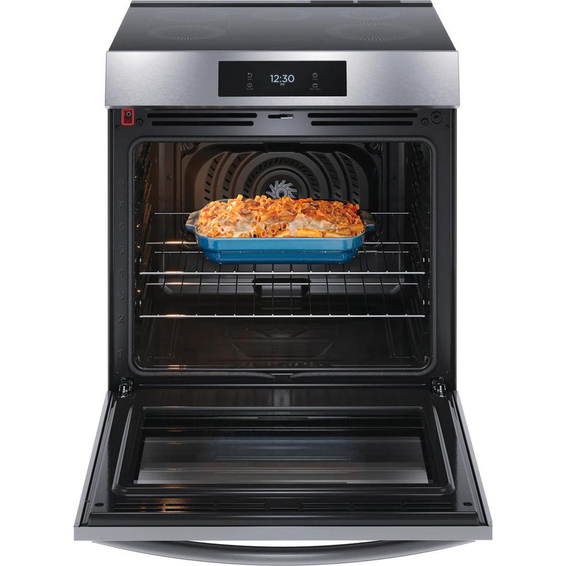 Frigidaire Gallery 30-inch Front Control Induction Range with Total Convection GCFI306CBF IMAGE 3