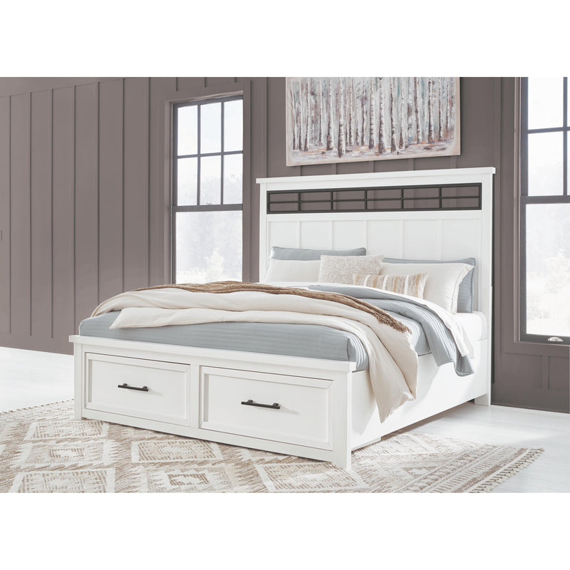 Signature Design by Ashley Ashbryn Queen Panel Bed with Storage B844-57/B844-54S/B844-97 IMAGE 6