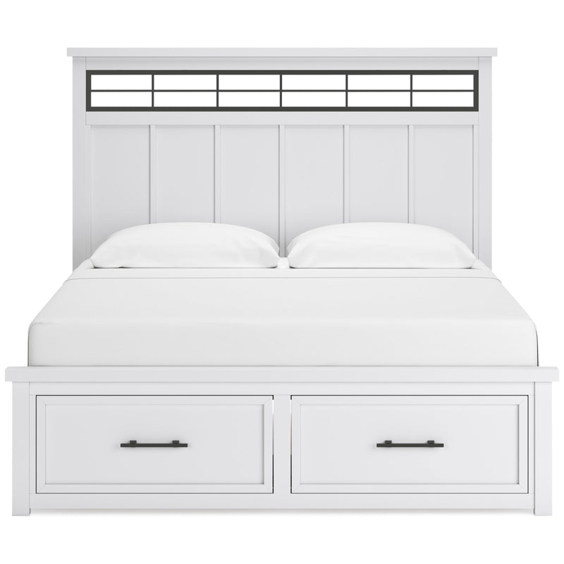 Signature Design by Ashley Ashbryn King Panel Bed with Storage B844-58/B844-56S/B844-97 IMAGE 2