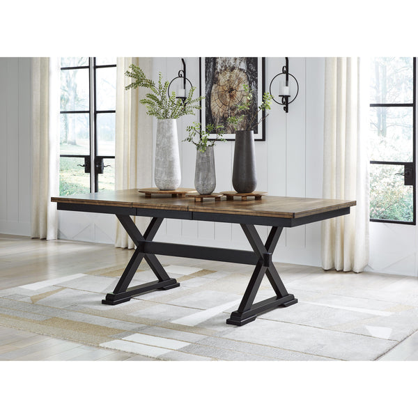 Signature Design by Ashley Wildenauer Dining Table D634-35 IMAGE 1