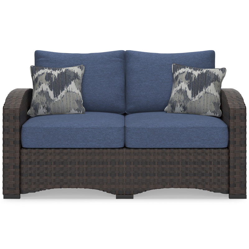Signature Design by Ashley Outdoor Seating Loveseats P340-835 IMAGE 2
