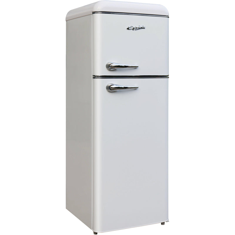 Epic 21.5-inch, 7.5 cu. ft. Freestanding Top Freezer Refrigerator ERR82W-1 IMAGE 2