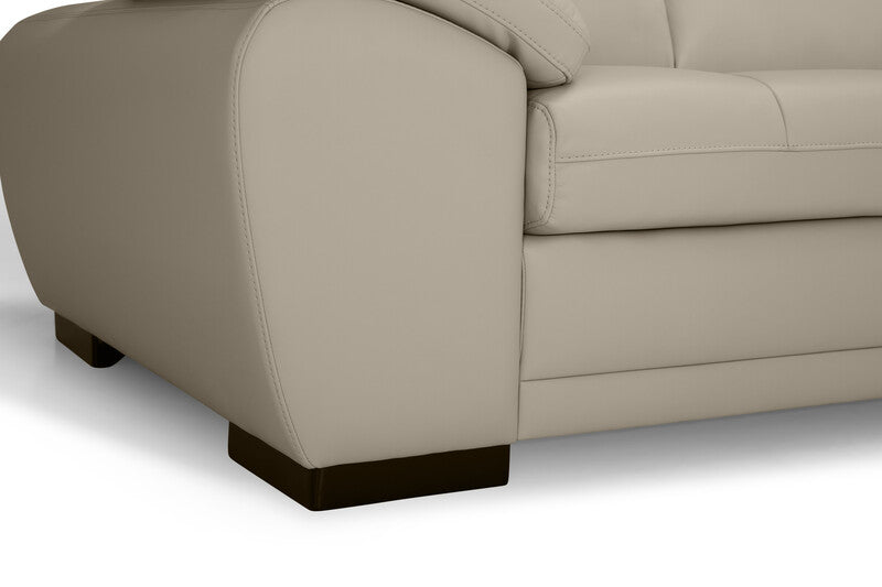 Palliser Miami Leather 2 pc Sectional 77319-12/77319-35-Bali Silk