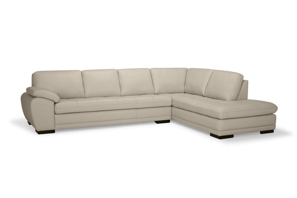 Palliser Miami Leather 2 pc Sectional 77319-12/77319-35-Bali Silk