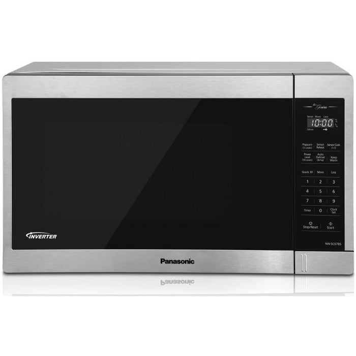 Panasonic 1.6 cu. ft. Countertop Microwave Oven NN-ST75LWC