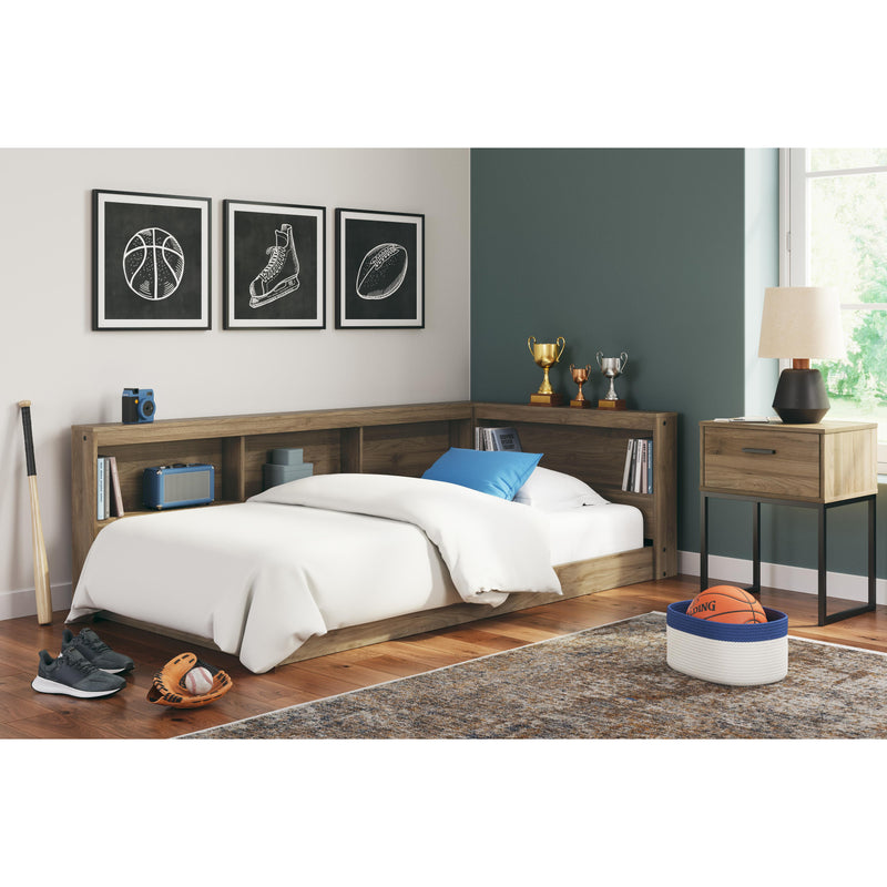 Signature Design by Ashley Deanlow Twin Bookcase Bed with Storage EB1866-163/EB1866-182 IMAGE 5