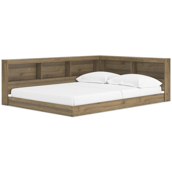 Signature Design by Ashley Deanlow Full Bookcase Bed with Storage EB1866-165/EB1866-182 IMAGE 1