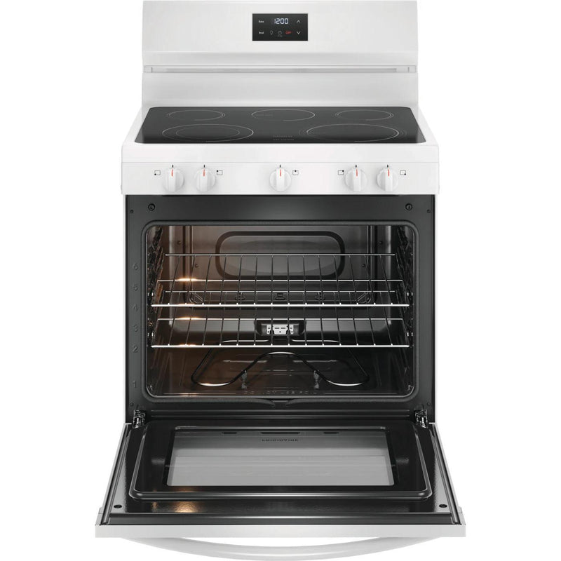 Frigidaire 30-inch Freestanding Electric Range with Even Baking Technology FCRE305CBW IMAGE 3