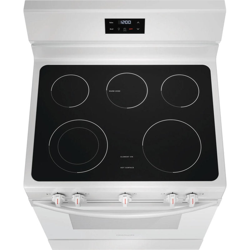 Frigidaire 30-inch Freestanding Electric Range with Even Baking Technology FCRE305CBW IMAGE 4