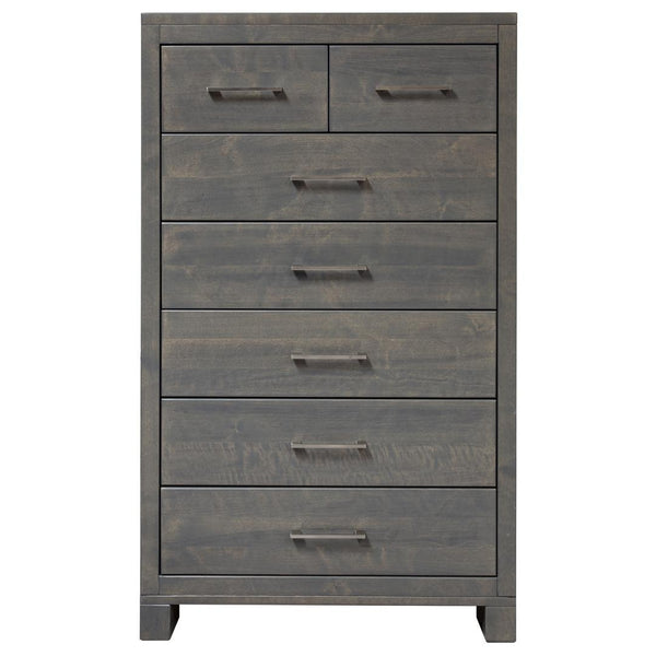 Mako Wood Furniture Delta 7-Drawer Chest M-8000-7-33 IMAGE 1