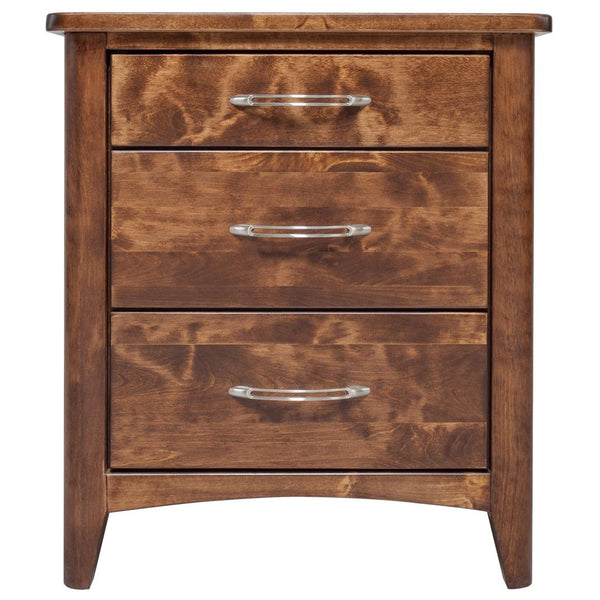 Mako Wood Furniture Saffron 3-Drawer Nightstand M-8700-65 IMAGE 1