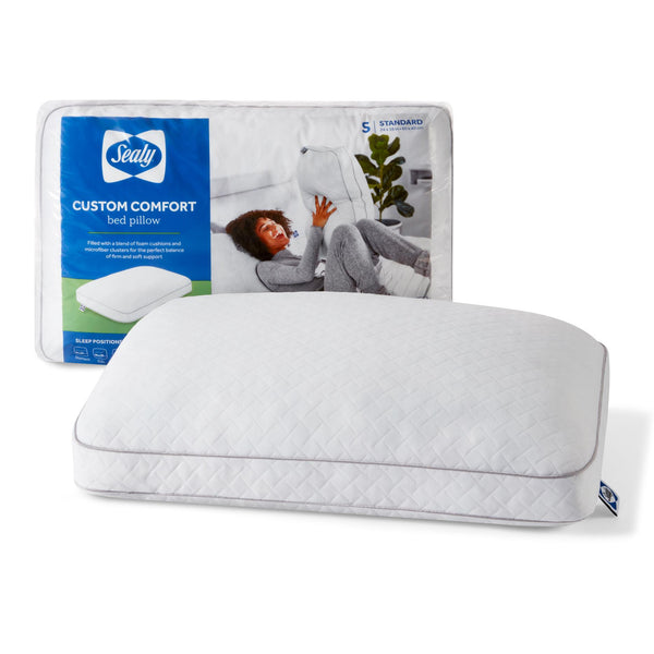 Sealy Pillows Bed Pillows Custom Comfort Bed Pillow (Standard) IMAGE 1