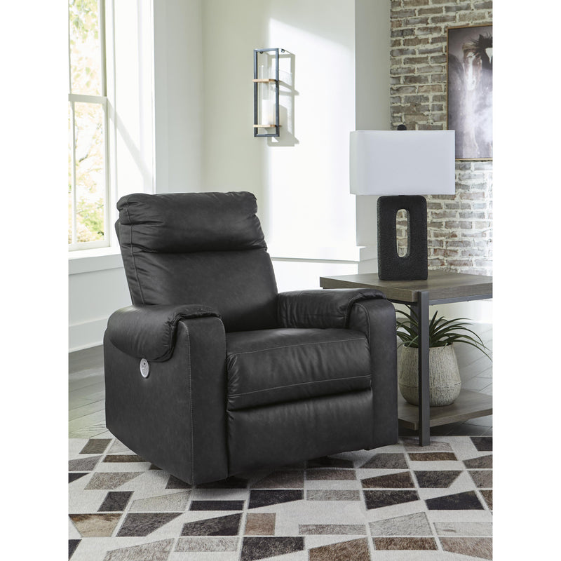 Signature Design by Ashley Axtellton Power Leather Look Recliner 3410598C IMAGE 6
