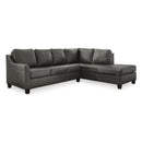Signature Design by Ashley Valderno 47804S1C 2 pc Sectional with Chaise IMAGE 1