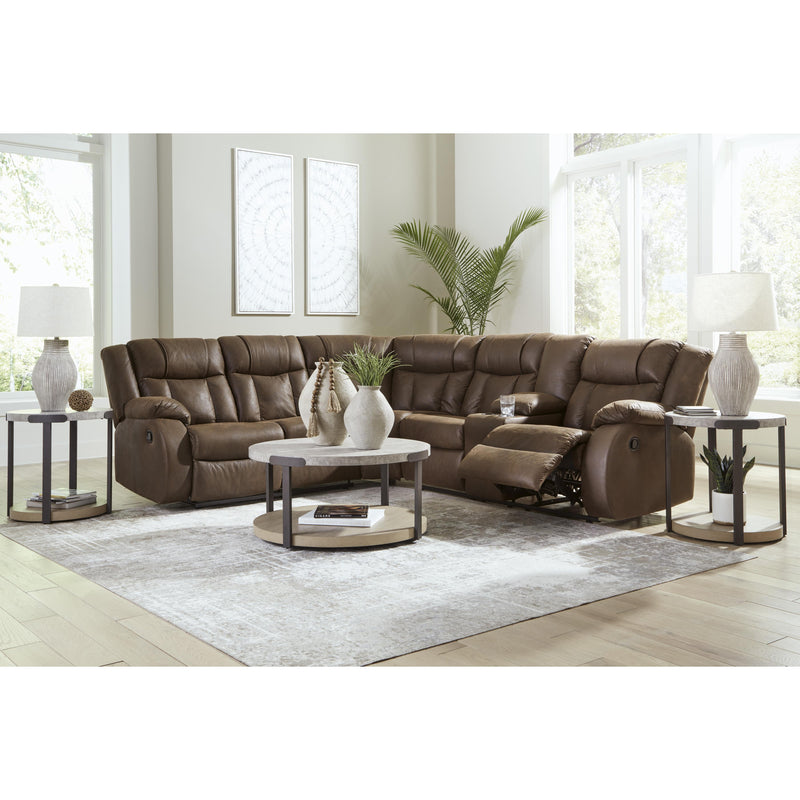 Signature Design by Ashley Trail Boys Reclining Leather Look 2 pc Sectional 8270348C/8270349C IMAGE 7