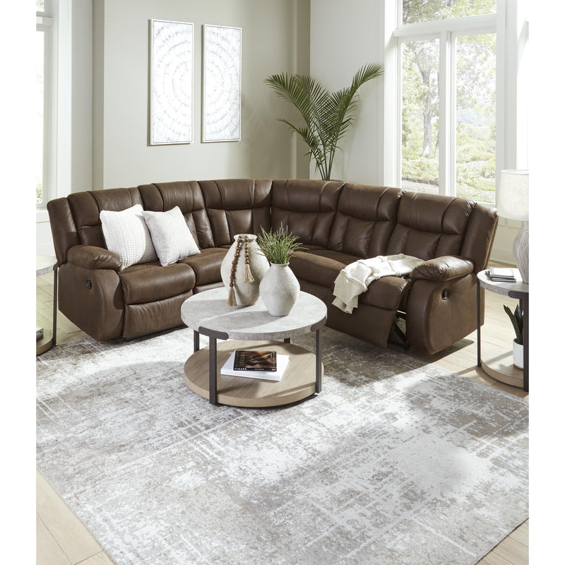 Signature Design by Ashley Trail Boys Reclining Leather Look 2 pc Sectional 8270348C/8270350C IMAGE 6