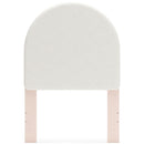  Signature Design by Ashley Wistenpine B1323-53 Twin Upholstered Round Headboard IMAGE 2