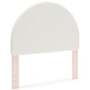  Signature Design by Ashley Wistenpine B1323-87 Full Upholstered Round Headboard IMAGE 1