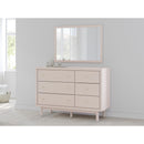 Signature Design by Ashley Wistenpine 6-Drawer Dresser with Mirror B1323-221/B1323-36 IMAGE 6