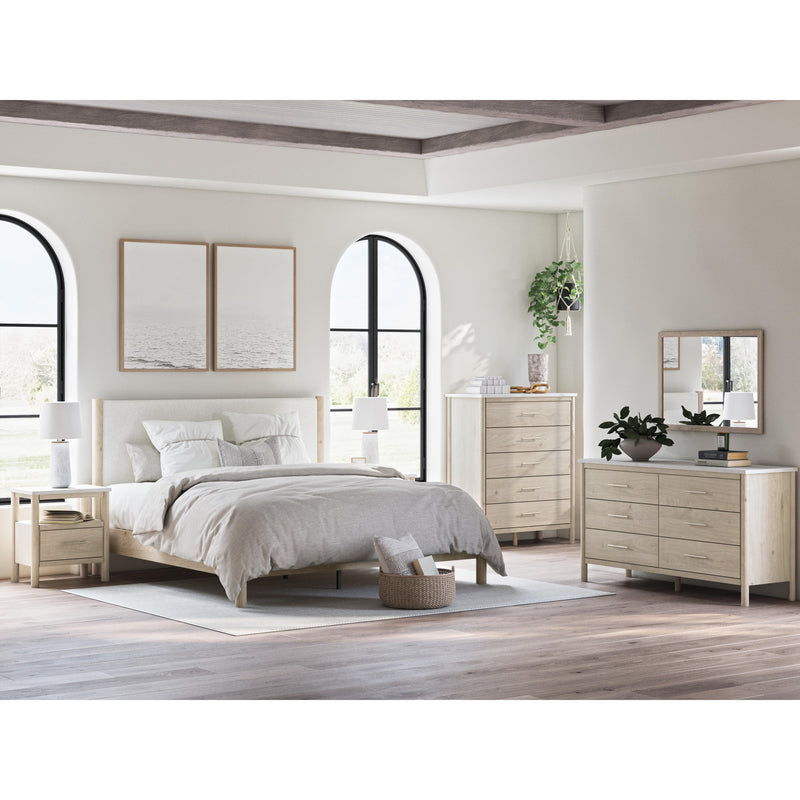 Signature Design by Ashley Cadmori 6-Drawer Dresser with Mirror B2615-231/B2615-36 IMAGE 8