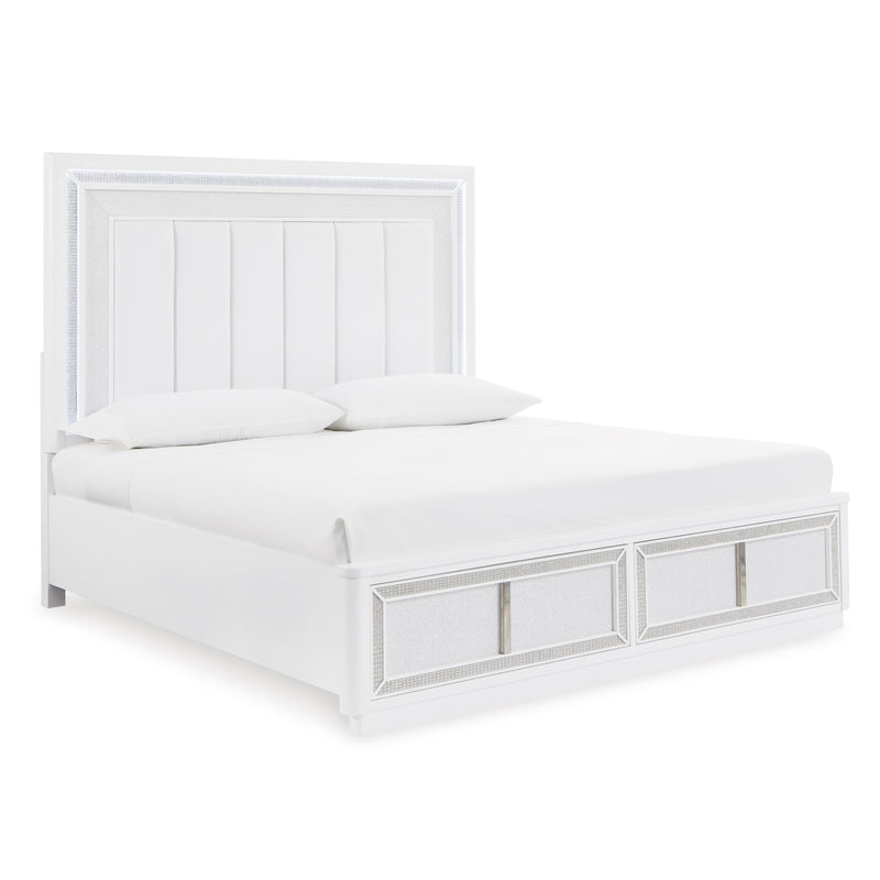 Signature Design by Ashley Chalanna Queen Upholstered Bed with Storage B822-57/B822-54S/B822-97 IMAGE 2