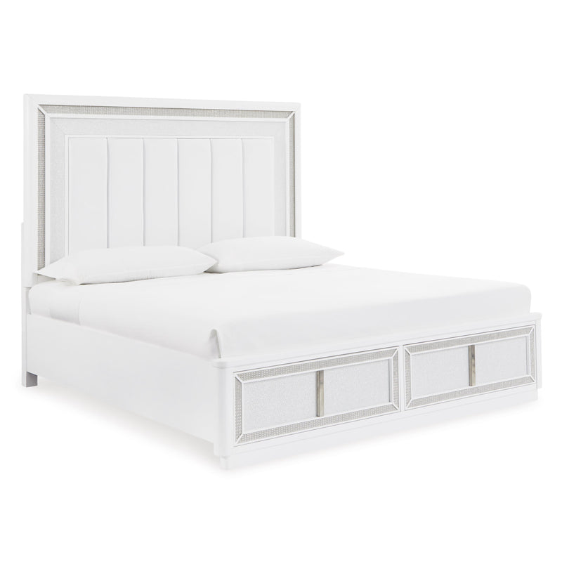 Signature Design by Ashley Chalanna California King Upholstered Bed with Storage B822-58/B822-56S/B822-94 IMAGE 1