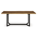 Signature Design by Ashley Fortmaine Dining Table D872-25 IMAGE 2