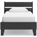 Signature Design by Ashley Socalle Twin Panel Bed EB1865-155/EB1865-111 IMAGE 2