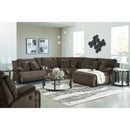 Signature Design by Ashley Top Tier 92705S1 6 pc Reclining Sectional with Chaise IMAGE 6
