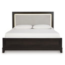 Signature Design by Ashley Neymorton California King Upholstered Panel Bed B618-58/B618-56/B618-94 IMAGE 3