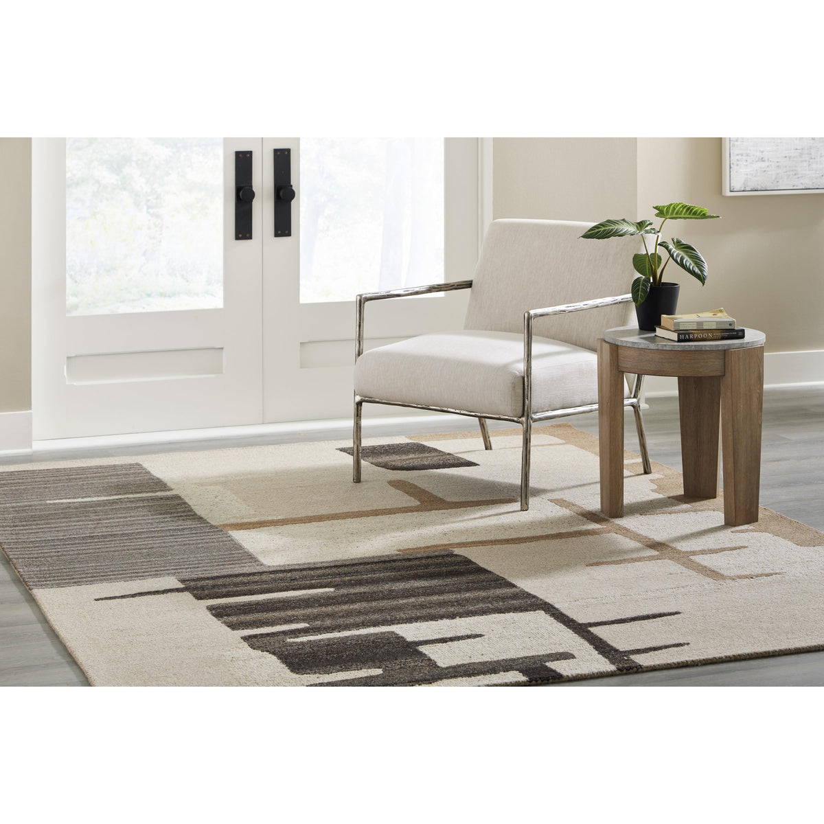 レゲエ　クッション Signature Design by Ashley Kencher R406821 Large Rug