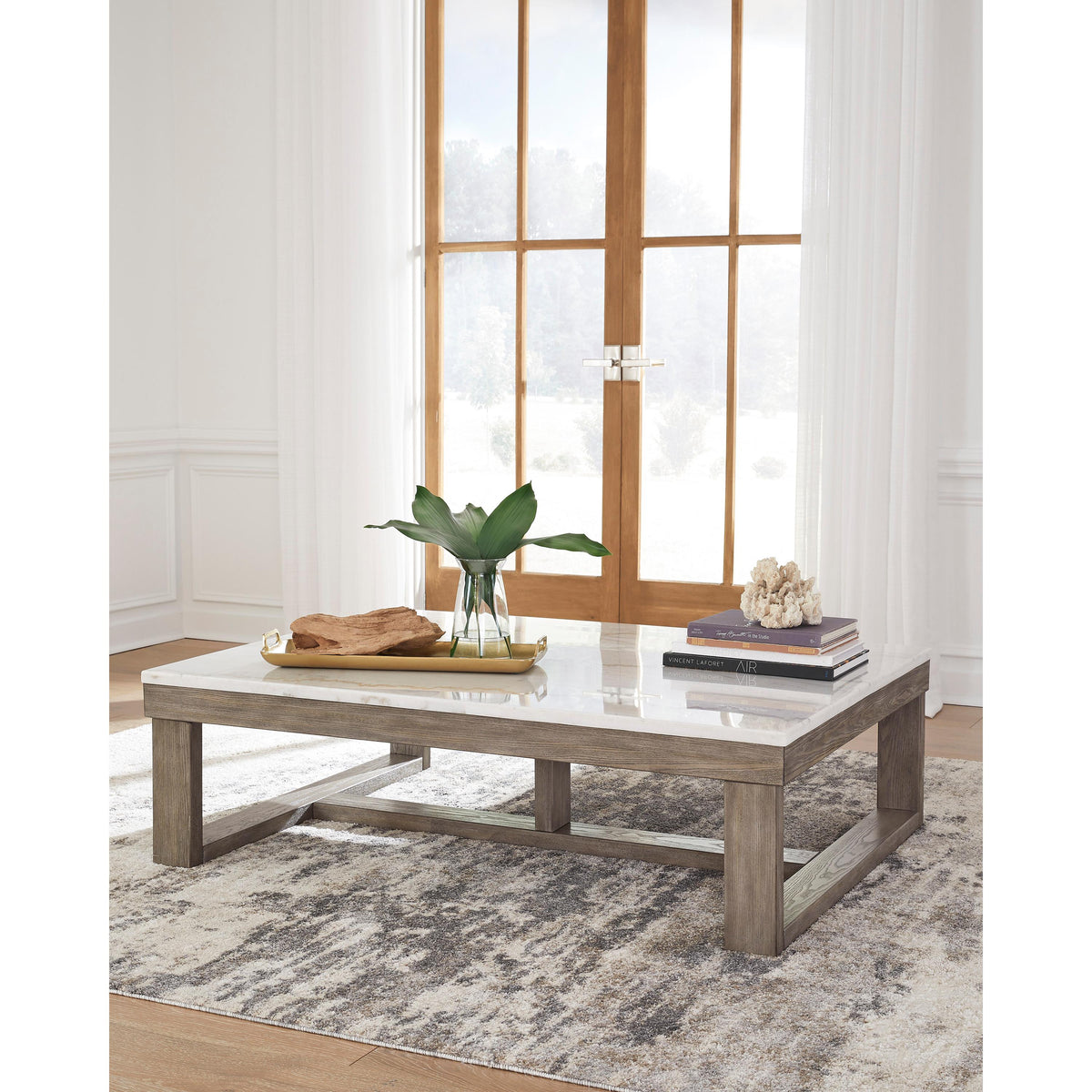 Signature Design by Ashley Loyaska T789T1 Coffee Table and 2 End Table