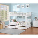 IFDC Kids Beds Bunk Bed B-115W IMAGE 1