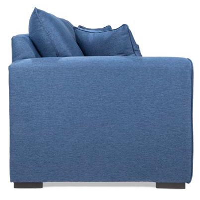 Trend Line Furniture Stationary Fabric Sofa 1445-01 Sofa IMAGE 3